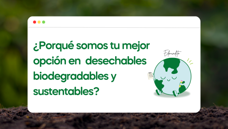 Econserve: Tu mejor opción para abastecer tu negocio con desechables biodegradables y sustentables