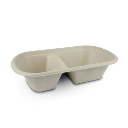 Contenedor - 2 Divisiones - Caña de Azúcar - 24 oz