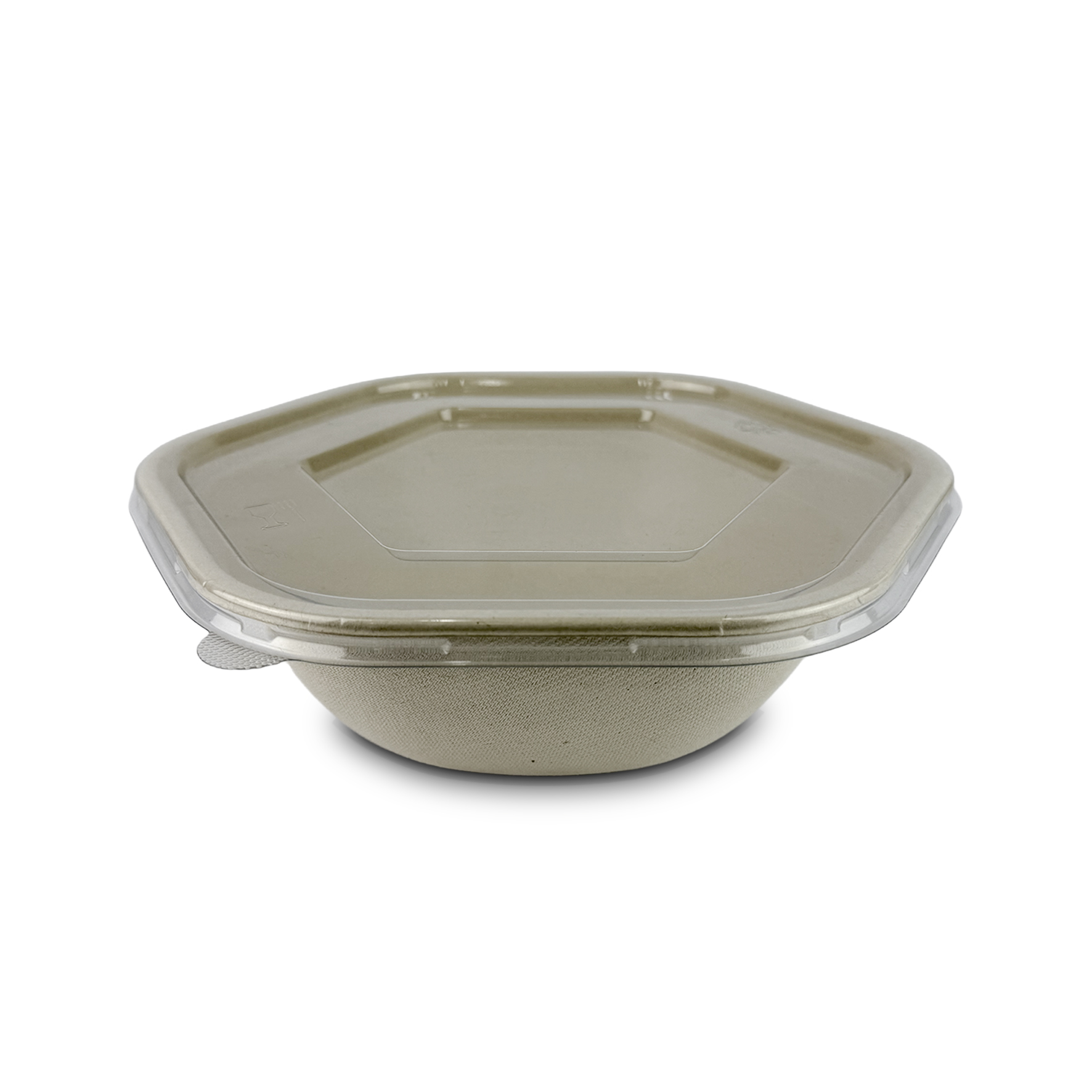 Tapa - Contenedor Hexagonal - PET Reciclado - 32 a 60 oz - Imagen 4