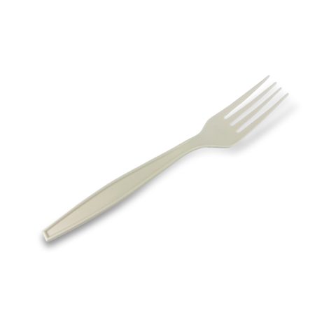 Tenedor - Blanco - Fécula de Maíz - 7"