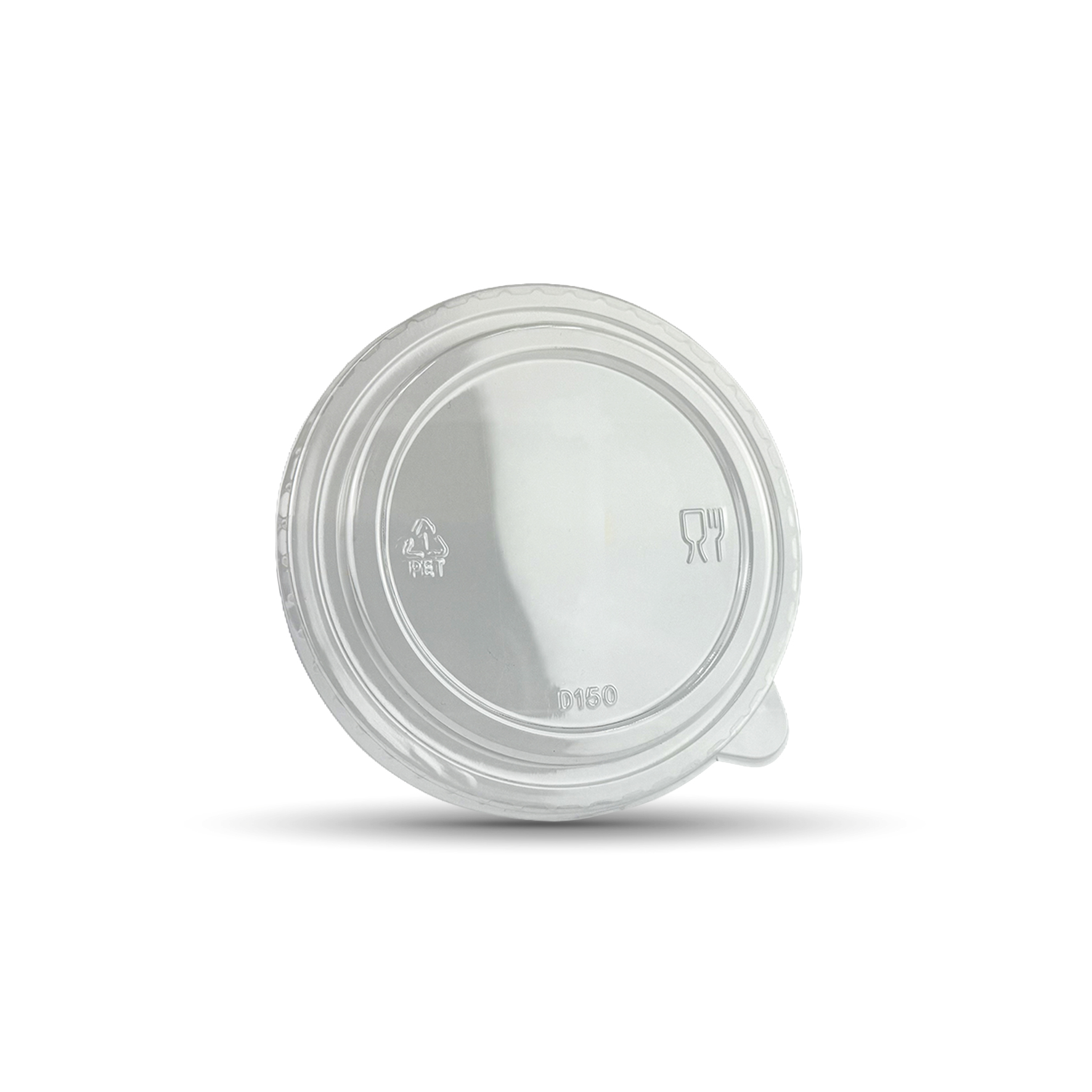 Tapa - Contenedor de Bambú con PLA - PET Reciclado -16 oz a 32 oz