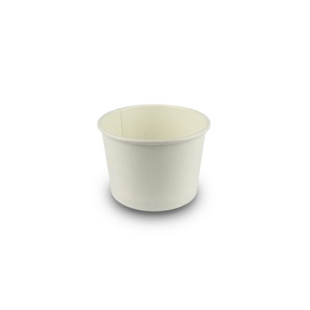 Contenedor - Redondo - Papel con PLA - 8 oz