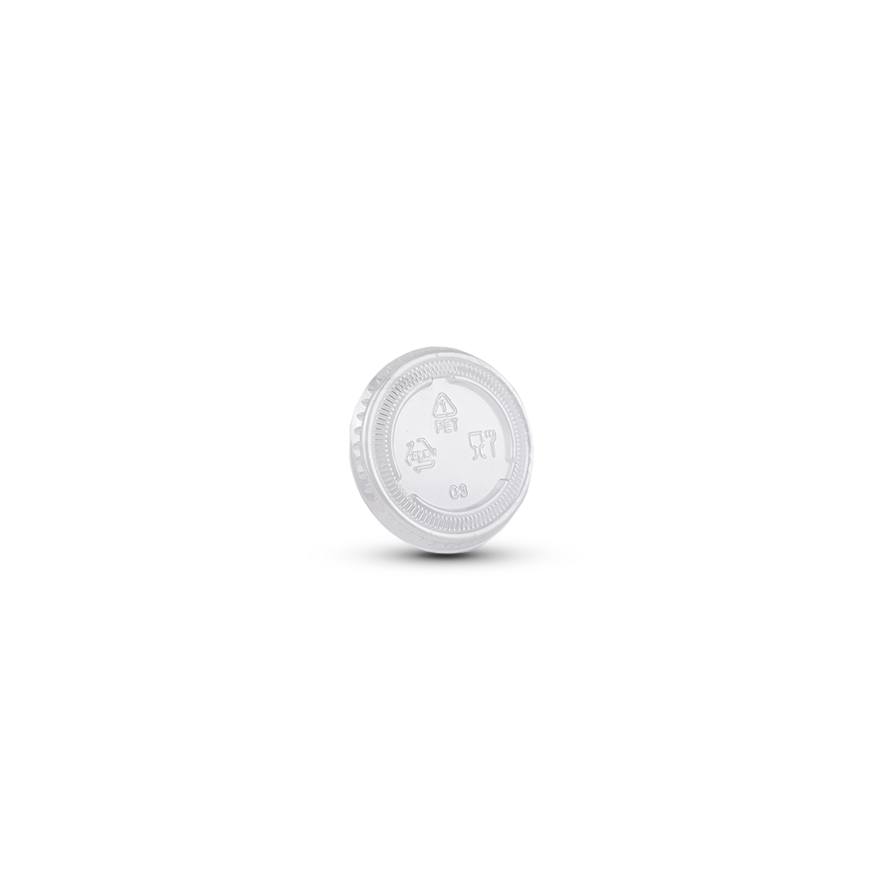 Tapa - Vaso Soufflé - PET Reciclado - 1 oz