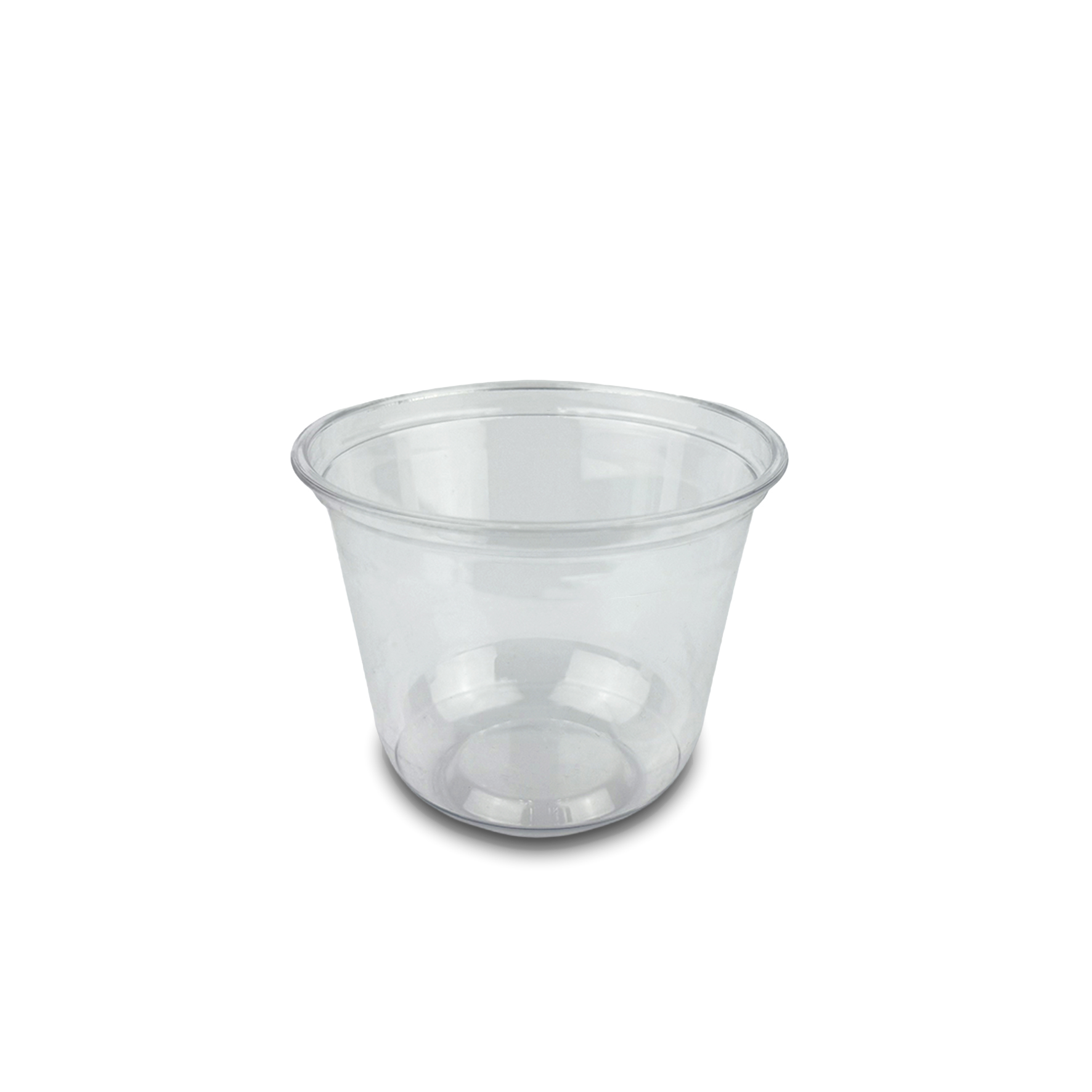 Vaso - Transparente Tipo "U" - PET Reciclado - 12 oz