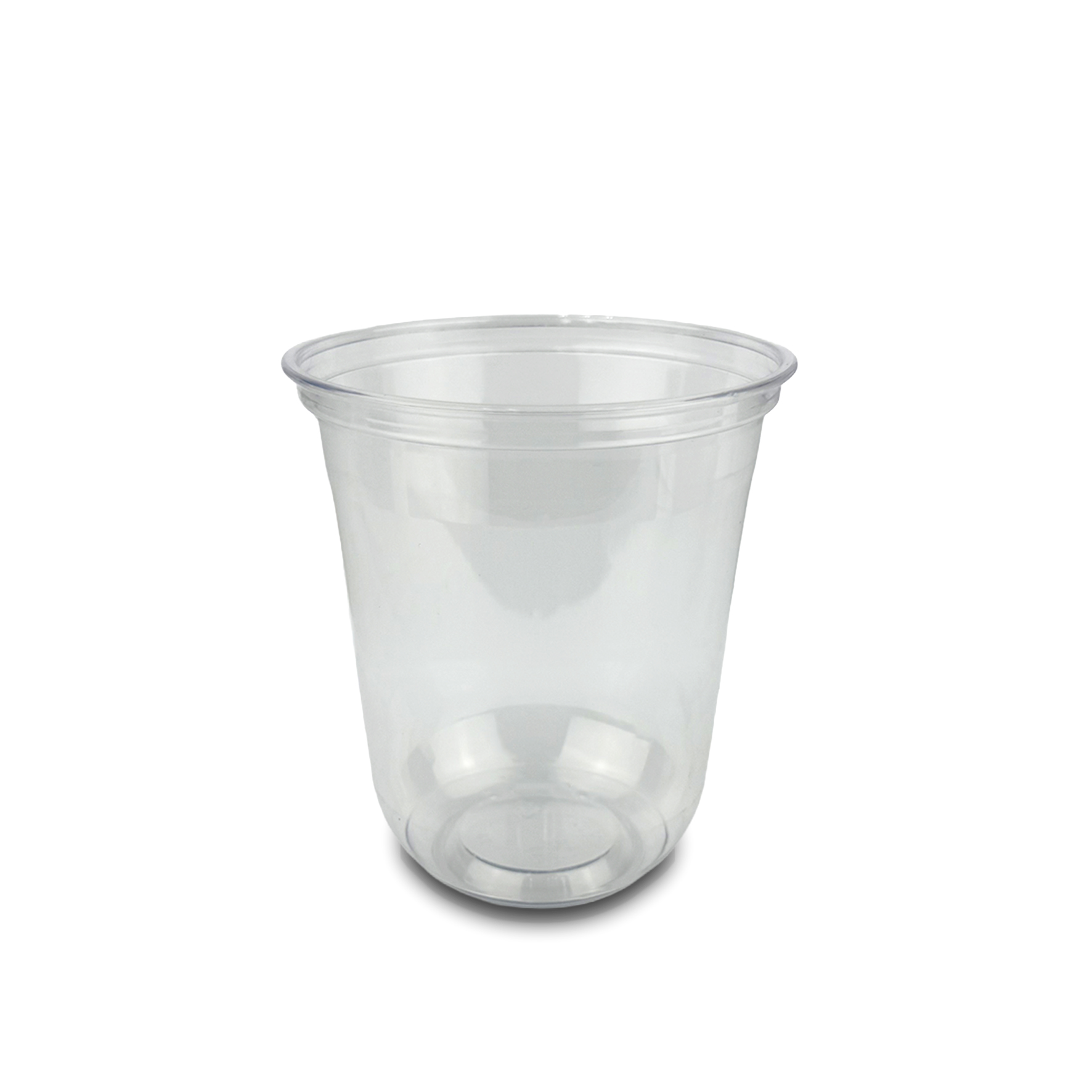 Vaso - Transparente Tipo "U" - PET Reciclado - 16 oz