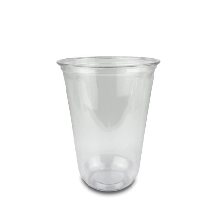 Vaso - Transparente Tipo "U" - PET Reciclado - 20 oz