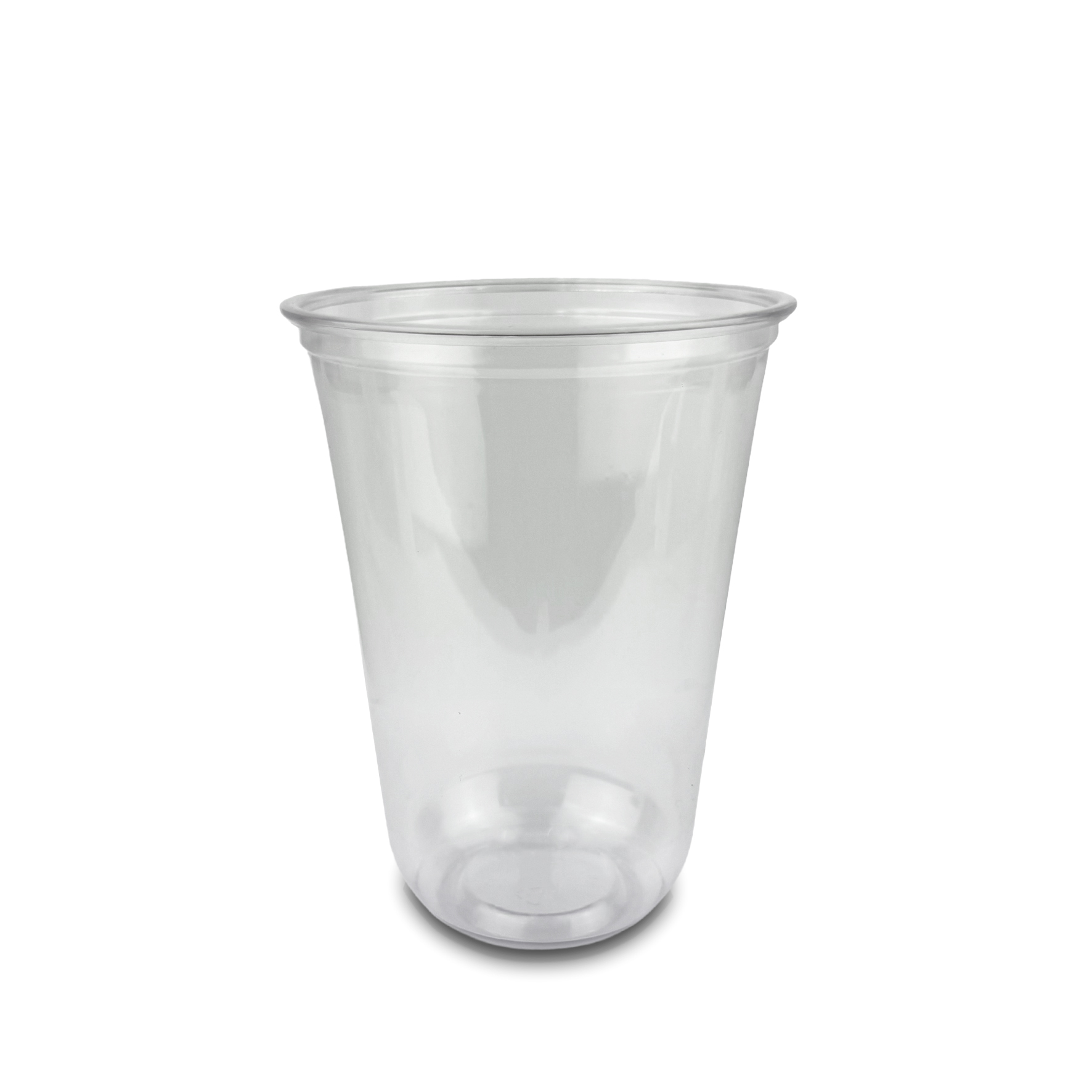 Vaso - Transparente Tipo "U" - PET Reciclado - 20 oz