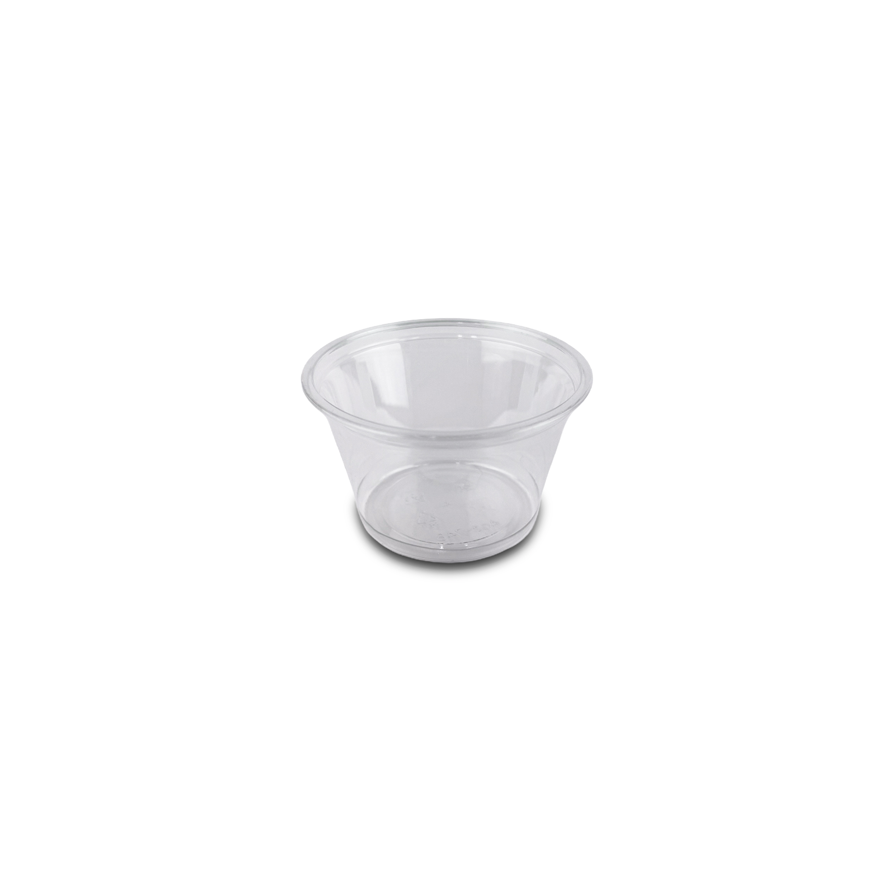 Vaso Soufflé - Transparente - PET Reciclado - 4 oz