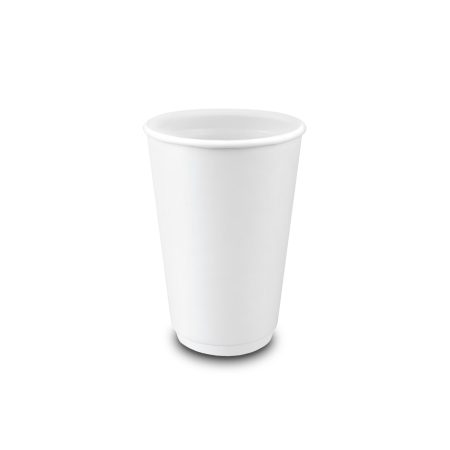 Vaso - Bebida Caliente - Bambú con PLA de Doble Pared - 16 oz